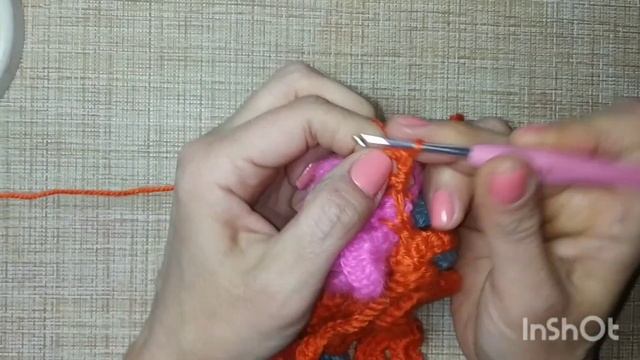 МК часть #3 соединяем детали цветочного шарфа ? смотреть онлайн