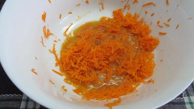 Морковные вафли Пушистые