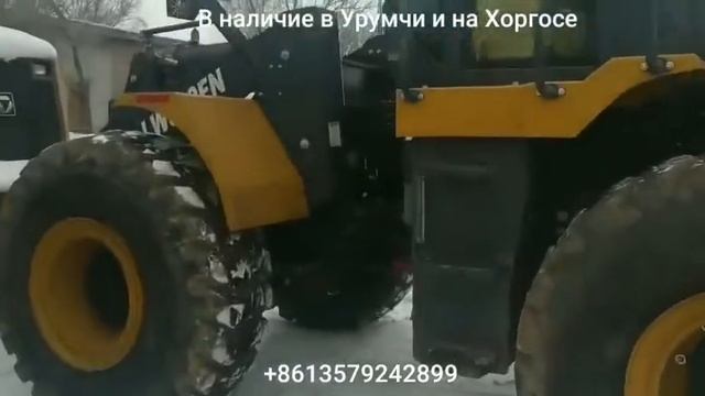 Фронтальный погрузчик XCMG LW500FN смотреть онлайн