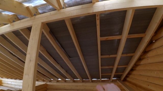 Крыша на срубе смотреть онлайн