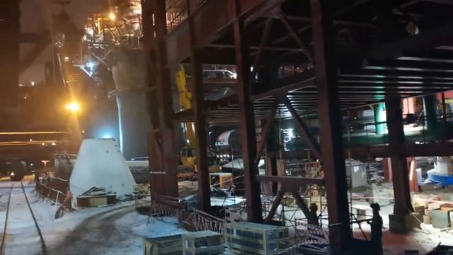 Реконструкция доменной печи №3 (ДП-3) Череповецкий металлургический комбинат.