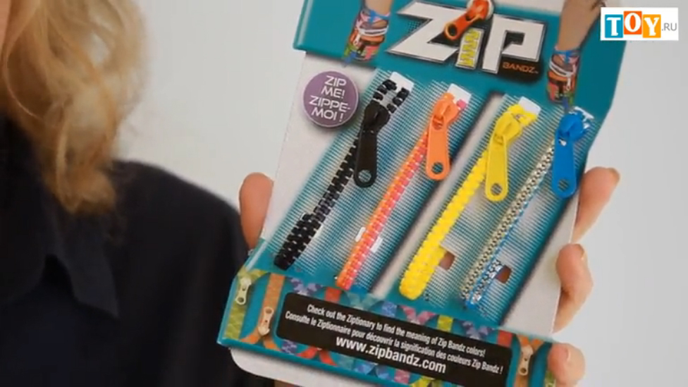 Игрушка Зип Бэндз (Zip Bandz) Браслет-молния смотреть онлайн