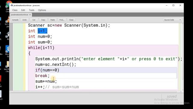 Break and Continue statements in java смотреть онлайн