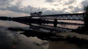 Крюковский мост - Кременчуг Time-lapse