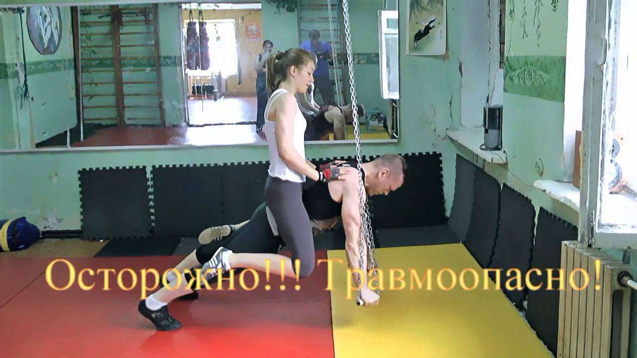Жесть! Упражнение для трицепса ! Только для продвинутых