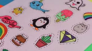 Loom Planet! 15 DIY Наклейки за 5 минут! Рисуем своими руками Простой способ