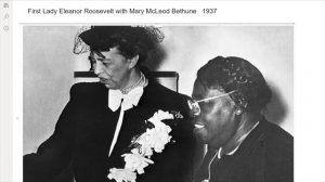 A Great Cloud of Witnesses: Mary McLeod Bethune