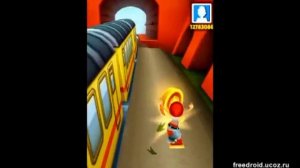 Subway Surf веселая бегалка по поездам