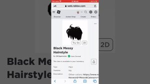 ♡Как надеть сразу две причёски в роблокс? *работает на любом телефоне* (⊃。•́‿•̀。)⊃☕︎︎