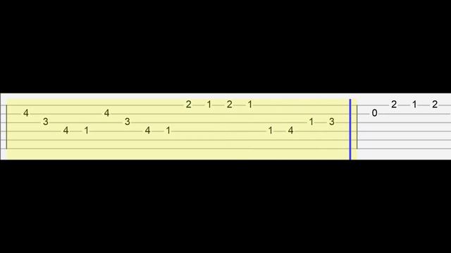 FNF Indie Cross Sans - Bad Time (Easy Guitar Tabs Tutorial)