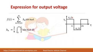 41. Voltage source inverter/single phase half bridge inverter/Fourier analysis