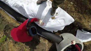Устройство дренажа с жб колодцами, осушение участка и фундамента