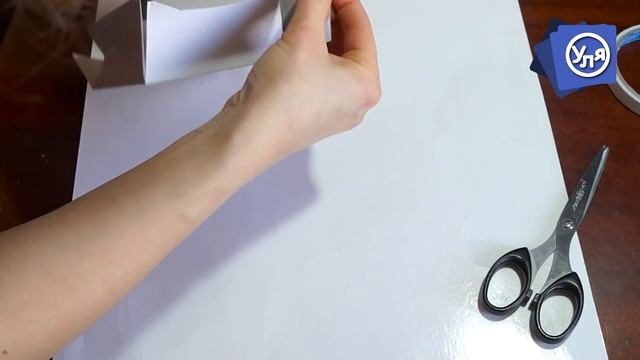 Коробка на 23 февраля "Рубашка" (Своими руками из картона)