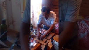 Пицца по деревенски.Гуляевка.Курагинский район.