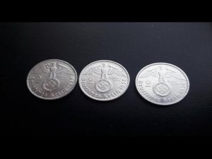 3 рейх 2 рейхсмарки 1937 - 1939 г.