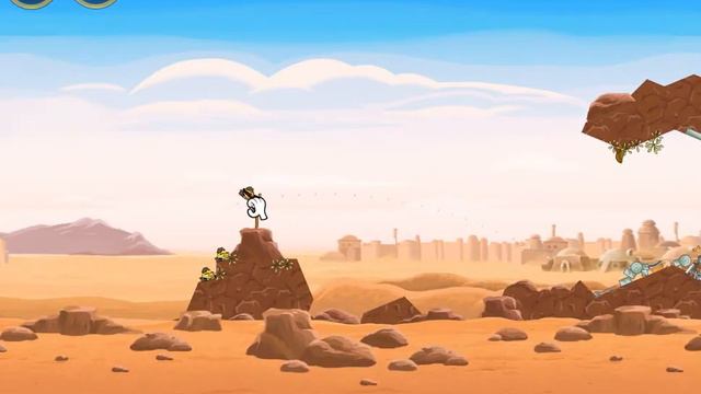 Angry Birds Star Wars Tatooine Walkthrough Level 1-22 3-Stars смотреть онлайн