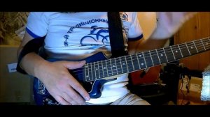 Тестирую Travel  Guitar и мини усилитель aliexpress Бюджетная трэвел электрогитара  с мини Декой