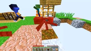 10 Friends DIE On ONE BLOCK In Minecraft!