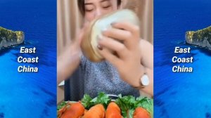 Chinese Girl Eat Geoducks Delicious Seafood #005 | Seafood Mukbang Eating Show