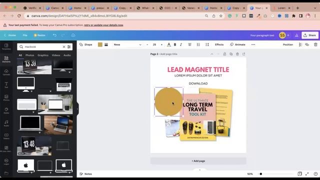 Create AMAZING Mockups in Canva - Here's How! | for your Lead Magnets or Course offer смотреть онлайн