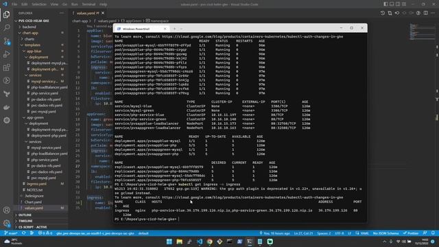 Aplicação utilizando Ingress no GKE смотреть онлайн