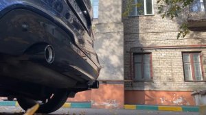 Холодный запуск BMW B38 после раздвоения штатного выхлопа