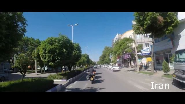 BMW R100 GS,  from Germany to Iran. Around the Caspian Sea