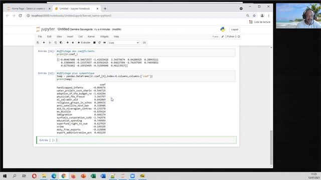 Régression Logistique avec Python / scikit-learn - Sélection de variables RFE