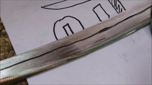 Как,из чего и чем сделать красивый нож,меч,саблю самым простым и бюджетным способом. Часть 2