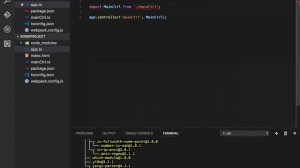 AngularJS with Webpack and Typescript