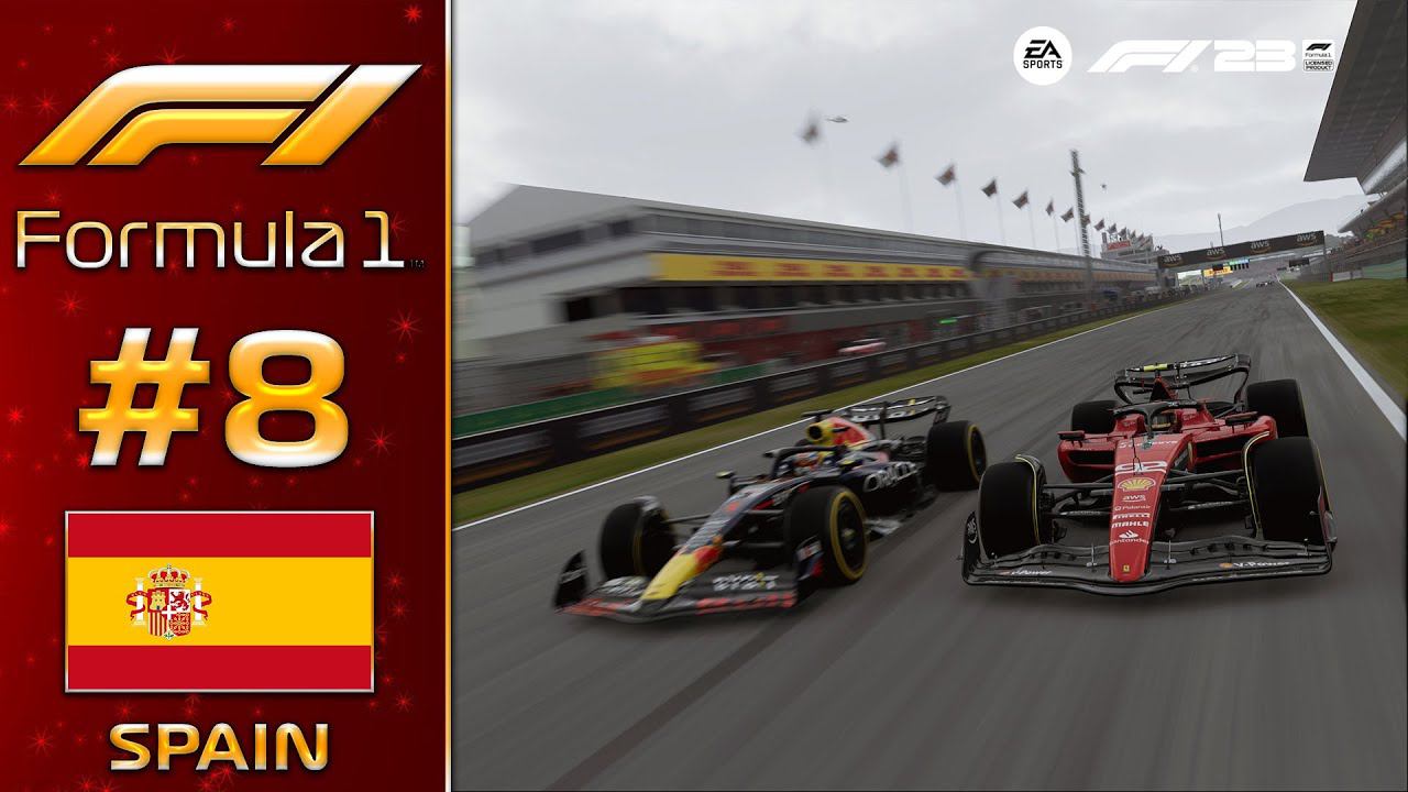 F1 23: ЭТАП 08. ИСПАНИЯ. 100% ДИСТАНЦИИ. смотреть онлайн