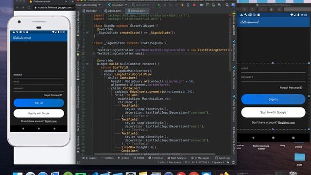 Build Flutter Chat App with Firebase Auth & Firestore Part 1/4 | Flutter Tutorial For Beginners