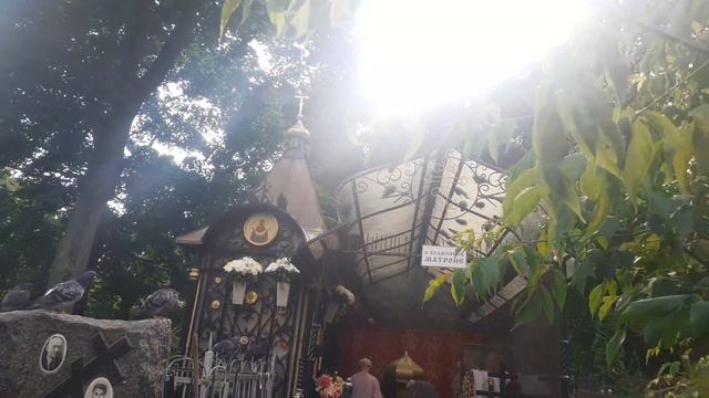 Часовня Матроны Московской на Даниловском кладбище смотреть онлайн