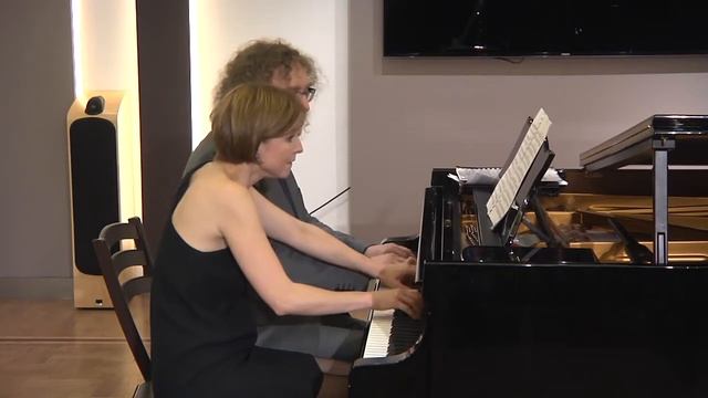 Maria Lebedeva, Aleksandr Vershinin: Shubert, Fantasia f-moll. смотреть онлайн
