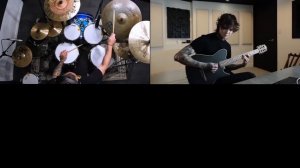 Polyphia - Playing God (Guitar & Drums Playthrough)