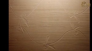 Цветы из шпаклевки своими руками. Декор стен - мастер-класс, как сделать. Wall decor