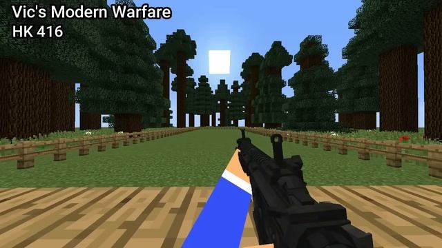 Minecraft - Vic's Modern Warfare vs Timeless and Classics Guns | Reload Animations & Sounds смотреть онлайн