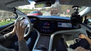 Эксклюзивный Тест-драйв Mercedes EQS