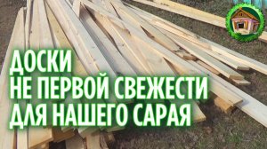 Купили стройматериалы для сарая. Надвигается ураган. 160 серия