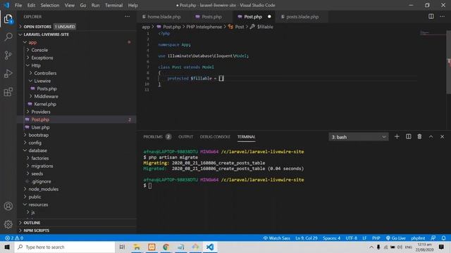 Laravel Livewire Tutorial: Create, Read, & Pagination (part 2)