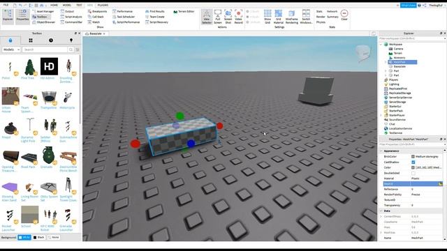 HOW TO MAKE A CUSTOM HAT (Roblox Studio Tutorial) смотреть онлайн