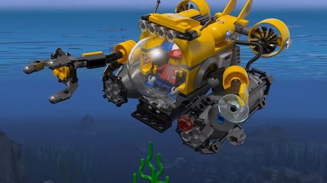LEGO City - 60092 Глибоководний підводний човен смотреть онлайн