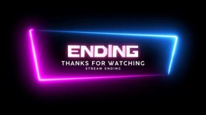 Ending Screen | Stream Screen - Ending for Live Stream on Youtube/Twitch (Loop)