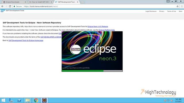 How to Install SAP HANA Studio Plugin in Eclipse смотреть онлайн