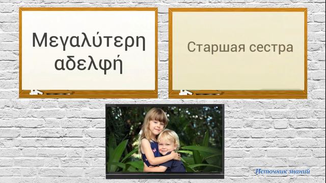 Разговорный греческий язык - Урок 10 // Тема "Люди" смотреть онлайн