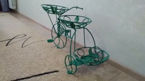 Подставка для цветов Велосипед