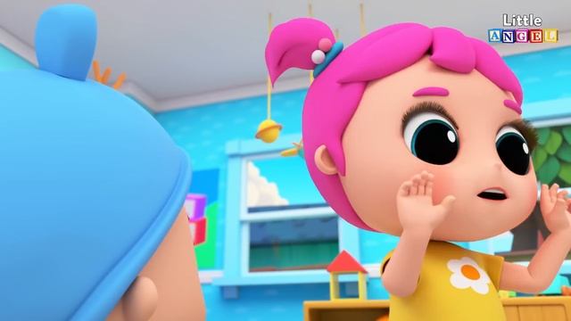 Bath Song | Baby John's Bath Time | Little Angel Nursery Rhymes & Kids Songs