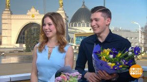 Анастасия Мишина, Александр Галлямов и их головокр...ет. Доброе утро. Фрагмент выпуска от 06.04.2021