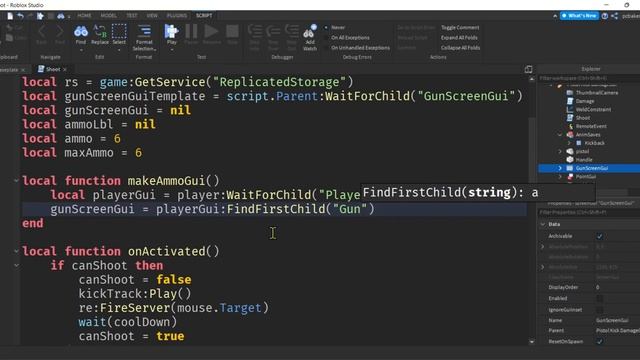 Ammo GUI | Roblox Studio | 2022 смотреть онлайн