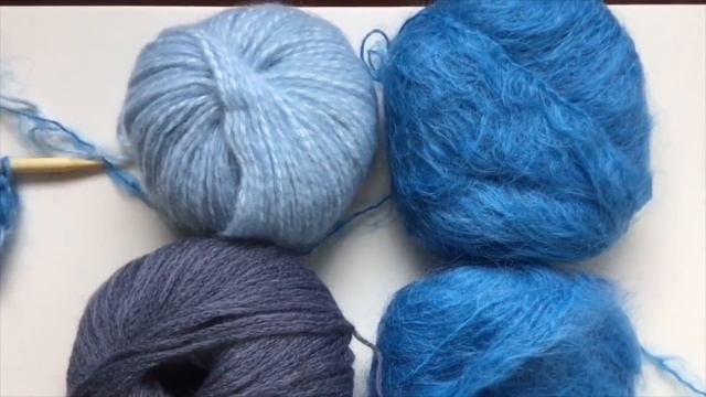 Толстая пряжа и ажурные узоры. Мои новые работы. смотреть онлайн